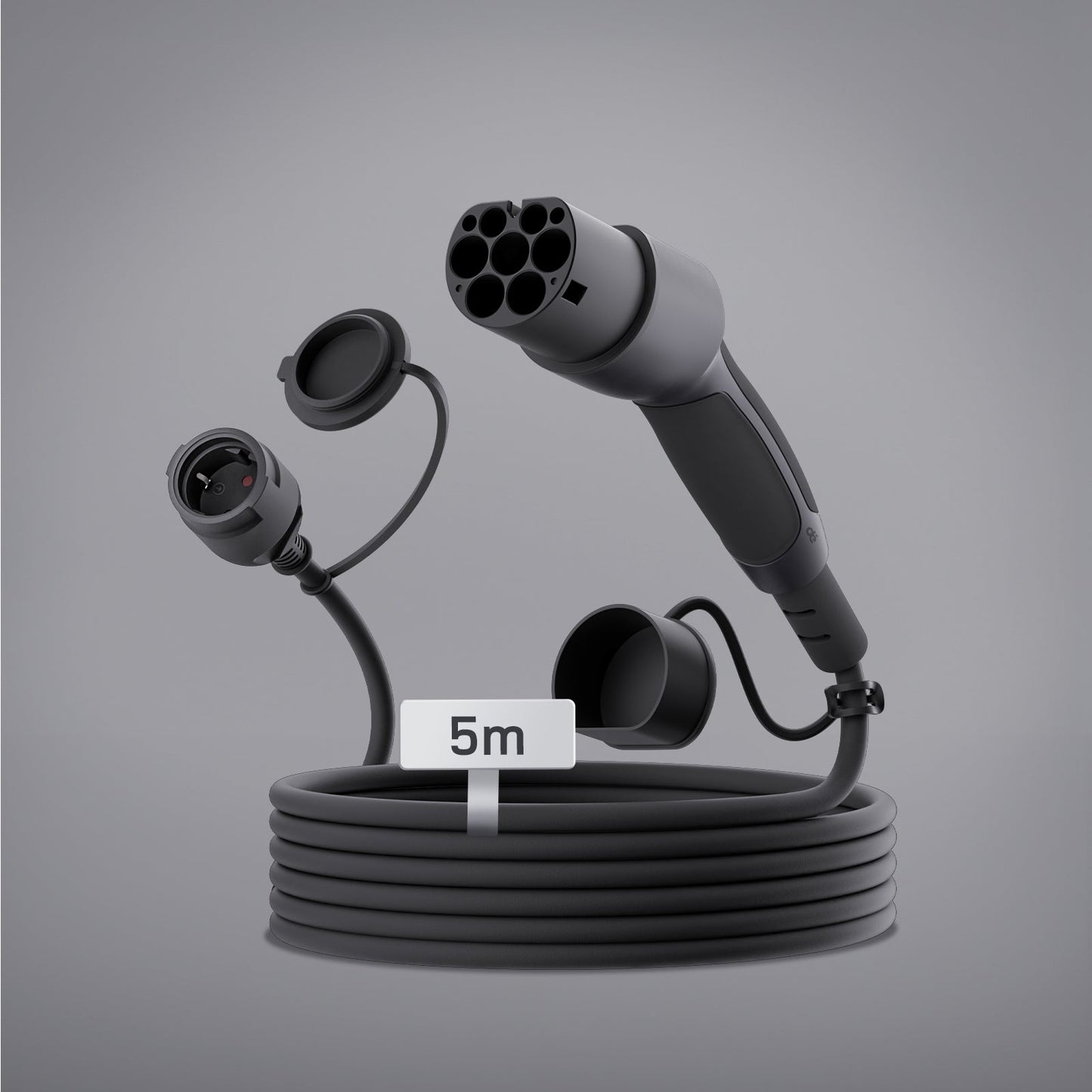 Adapter Typ 2 auf Schuko - Elektroauto Ladestecker DE_dé