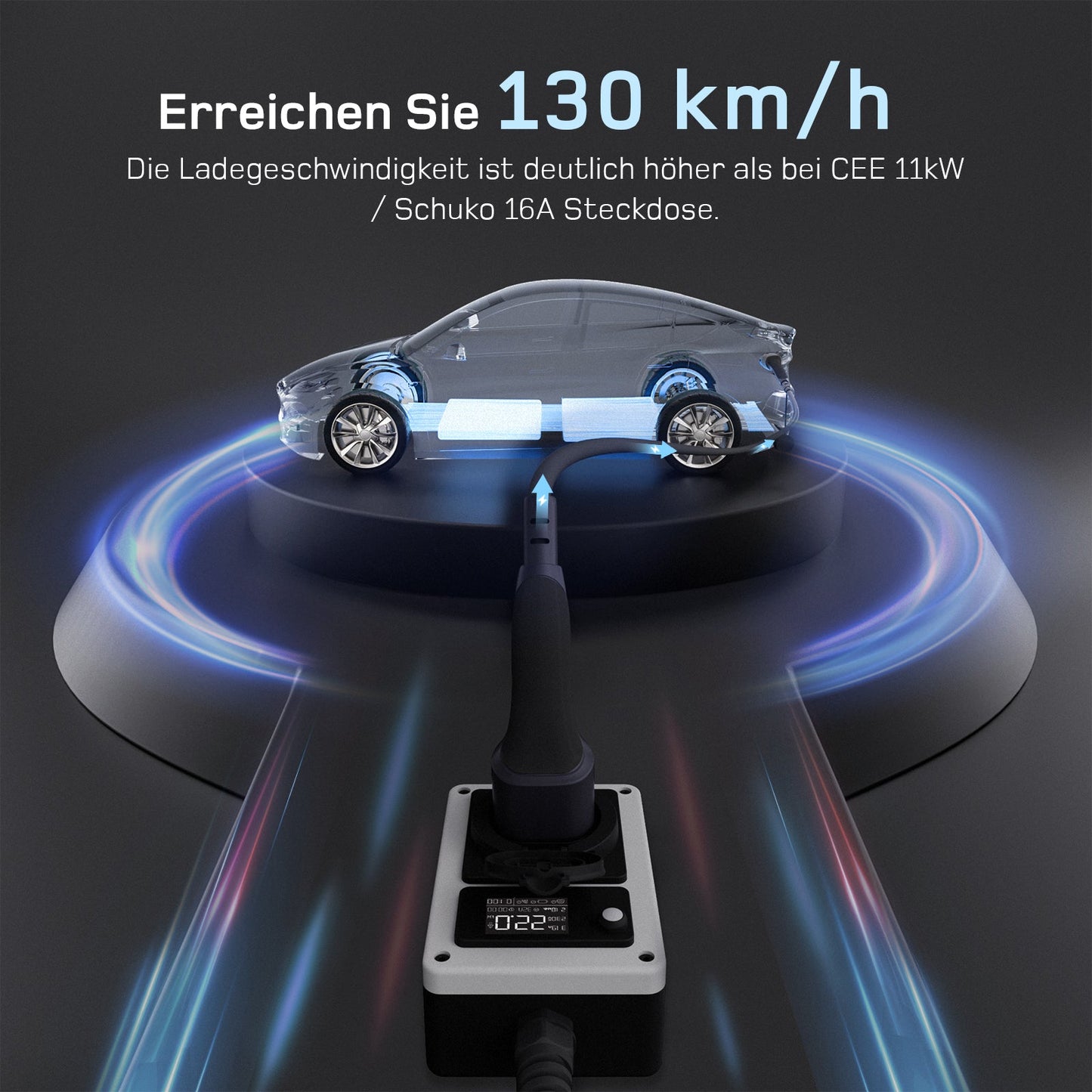 dé Mobile Wallbox 22kW