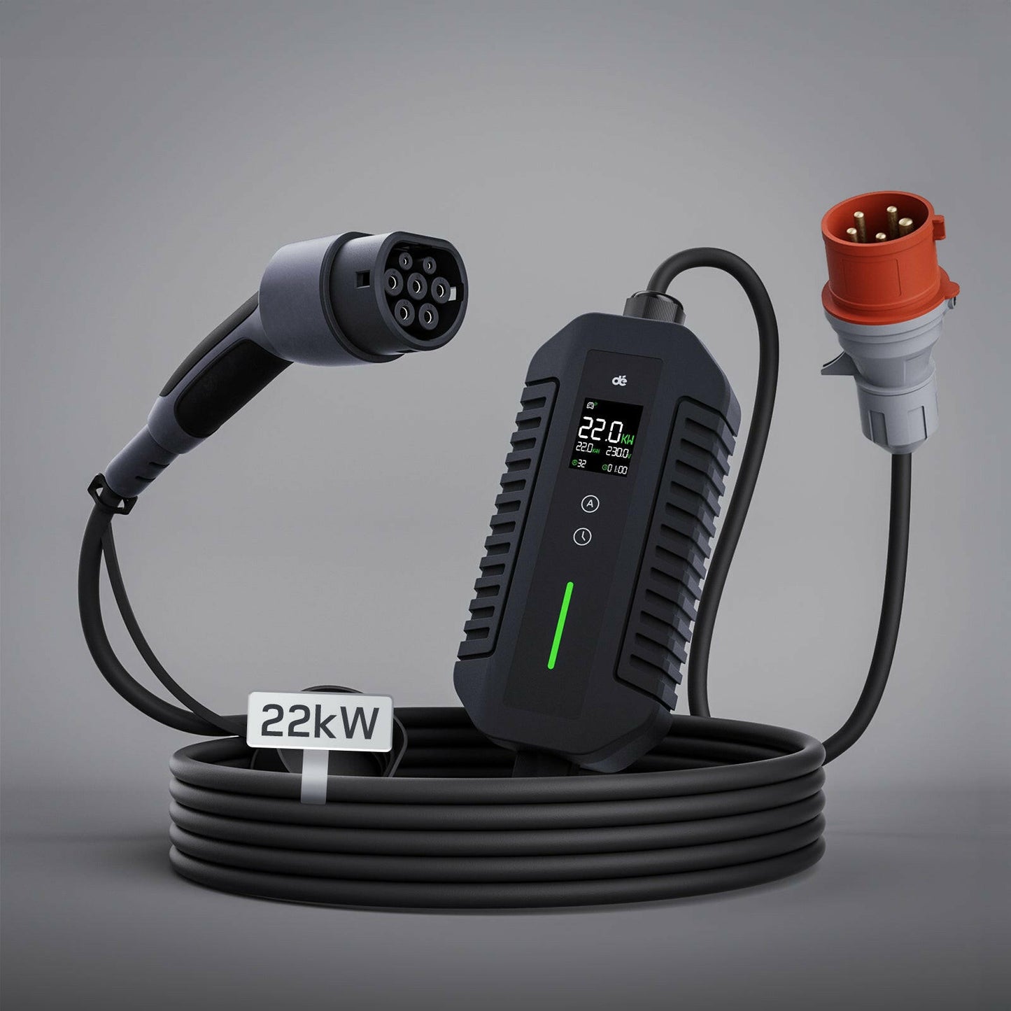 dé Typ 2 Ladekabel CEE 22kW T2 DE_dé