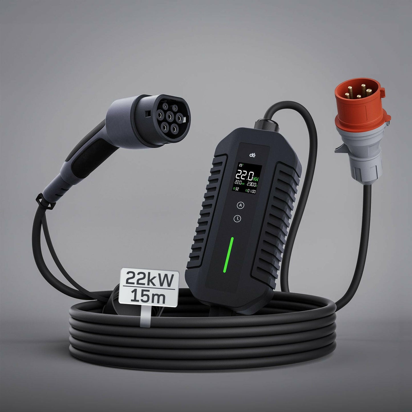 dé Typ 2 Ladekabel CEE 22kW T2 DE_dé
