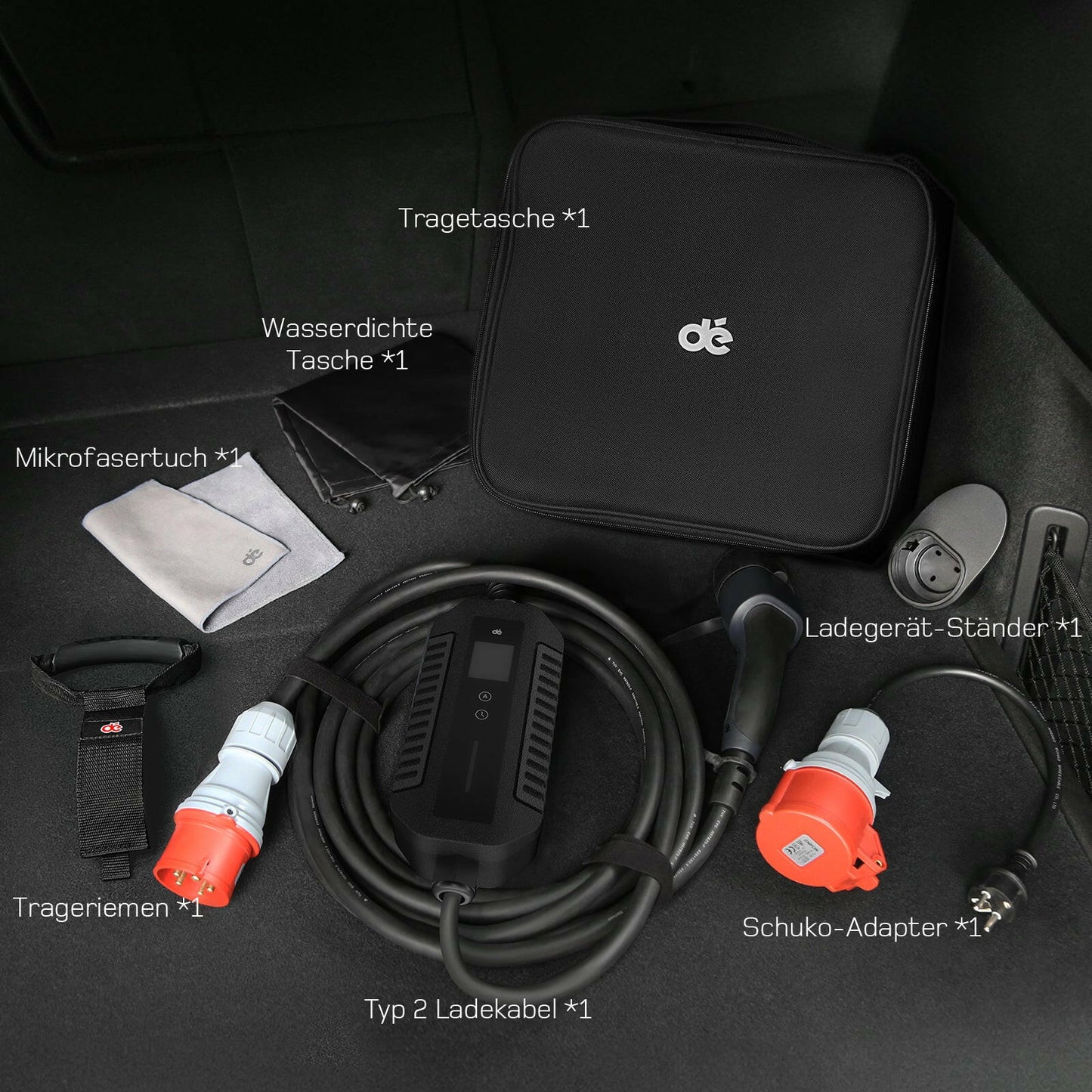dé Typ 2 Ladekabel CEE 22kW T2 DE_dé