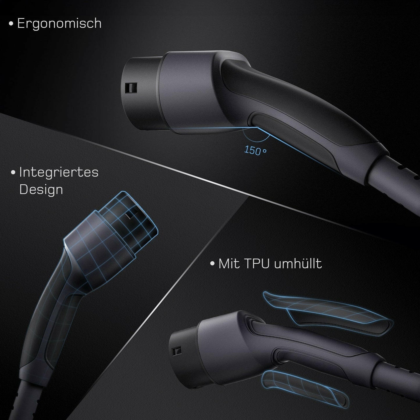 dé Typ 2 Ladekabel CEE 7kW DE_dé