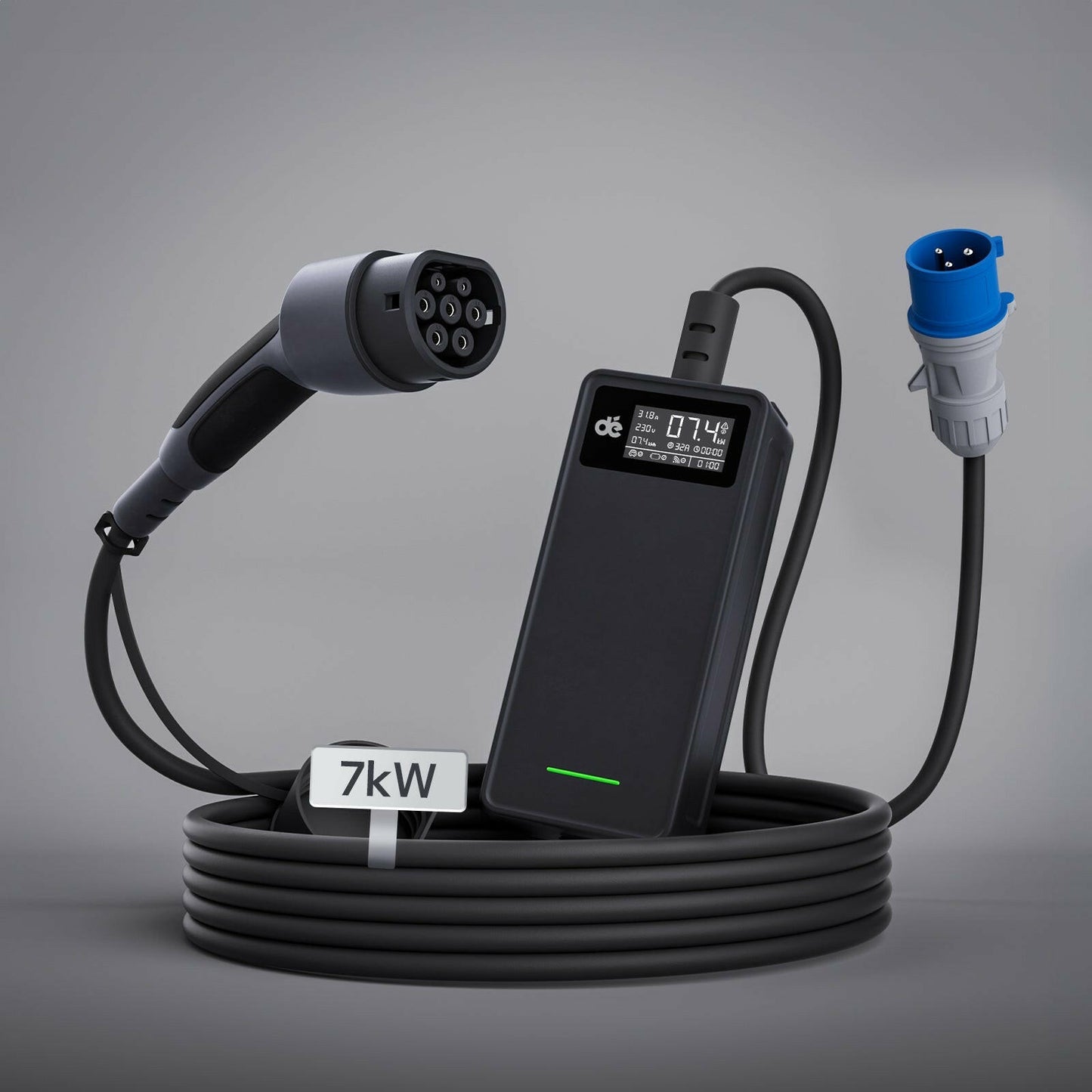 dé Typ 2 Ladekabel CEE 7kW DE_dé