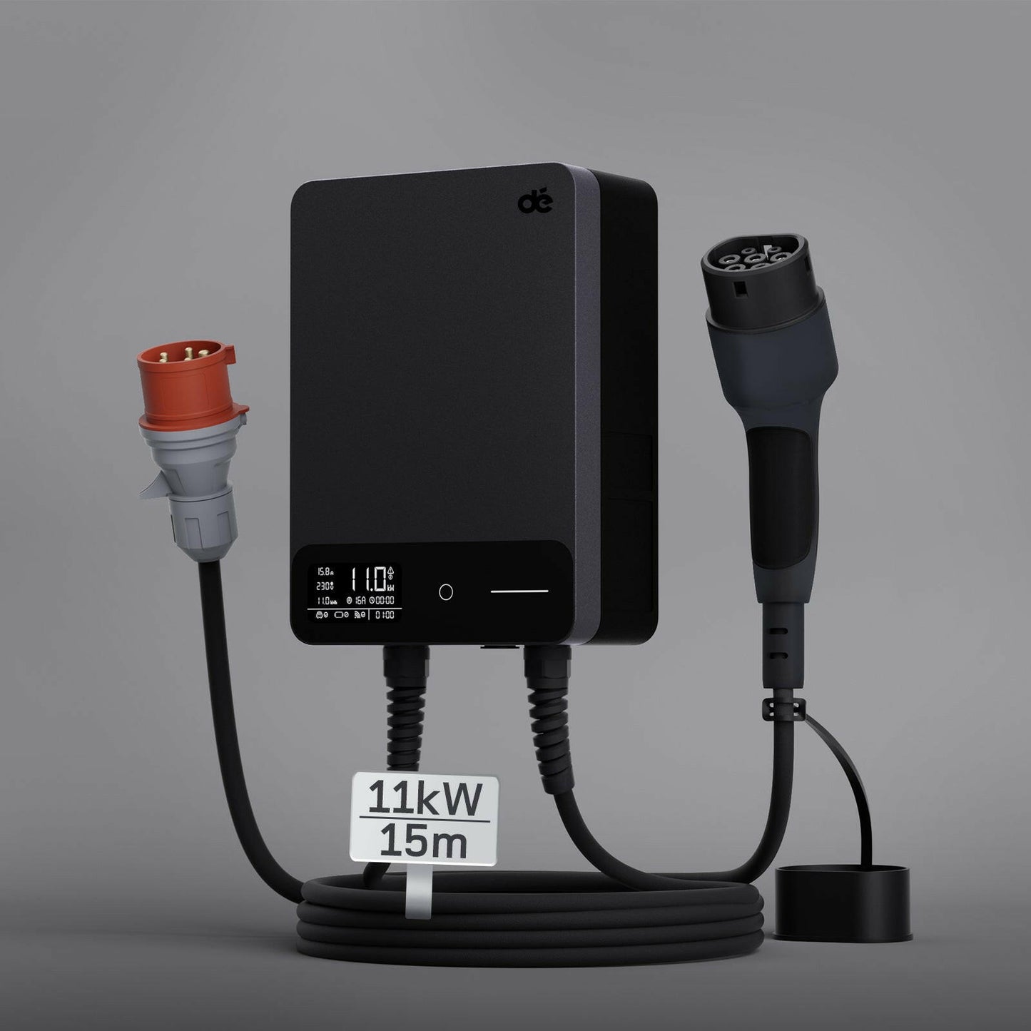 dé Wallbox 11 kW – leistungsstark mit 15m Kabel