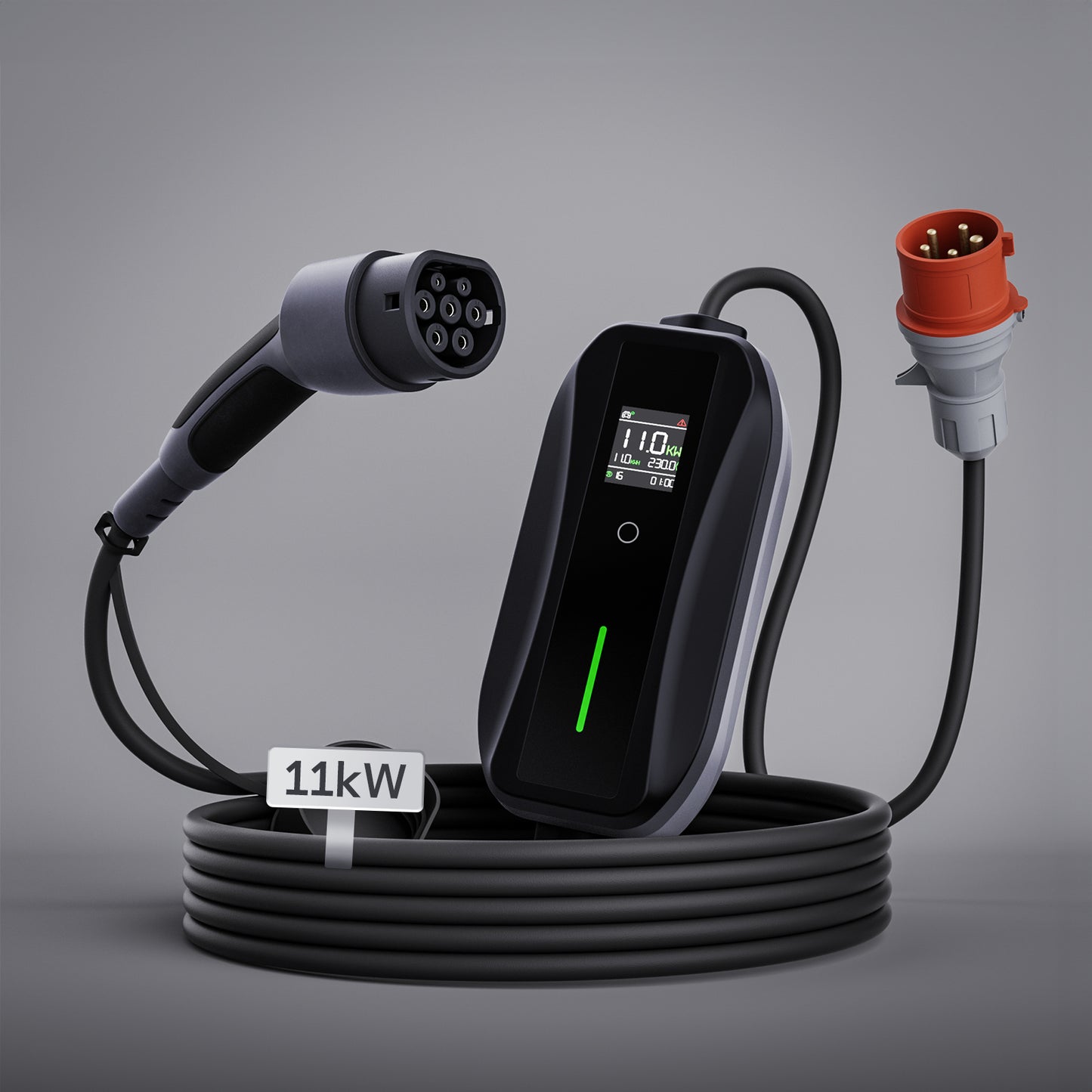 dé Ladekabel Typ 2 CEE 11kW T1