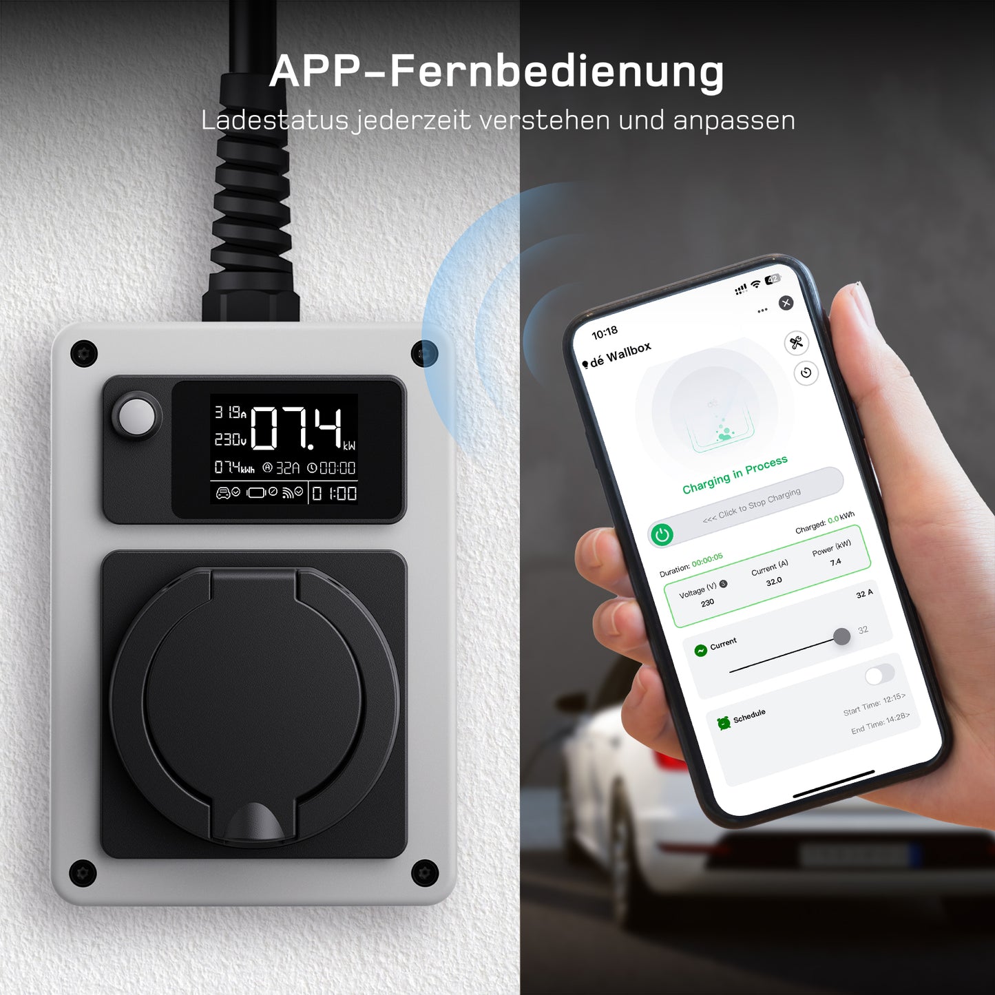 dé Mobile Wallbox 7kW