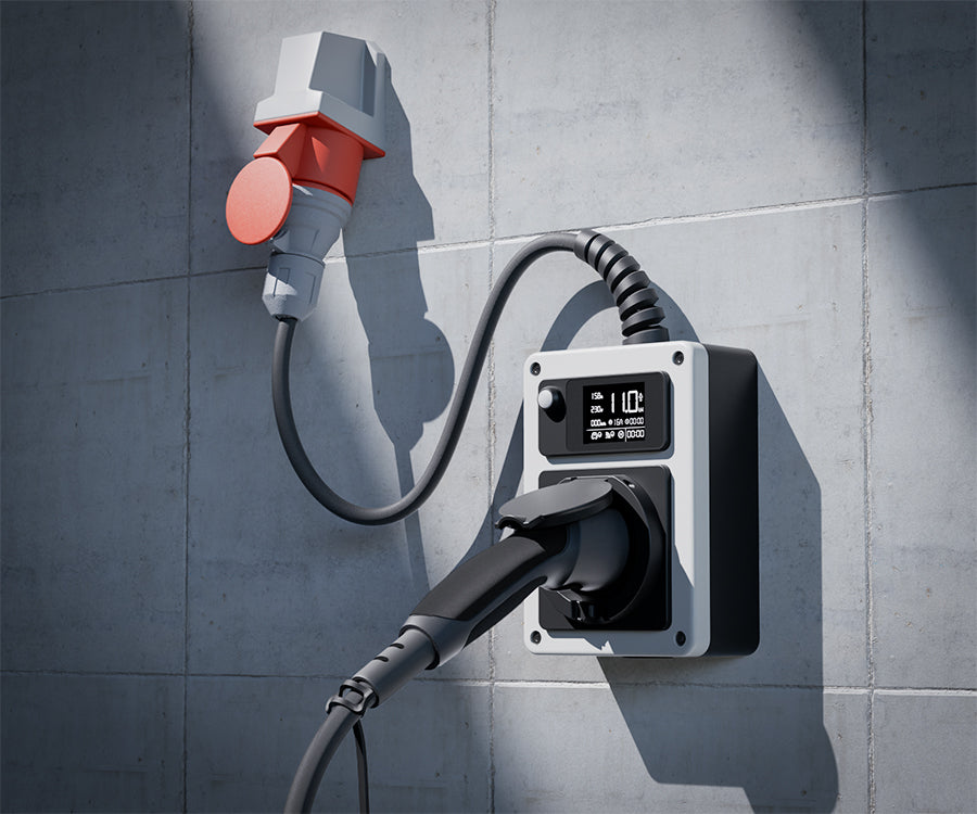 Laden per Knopfdruck – direkt an der dé Mobile Wallbox 11kW