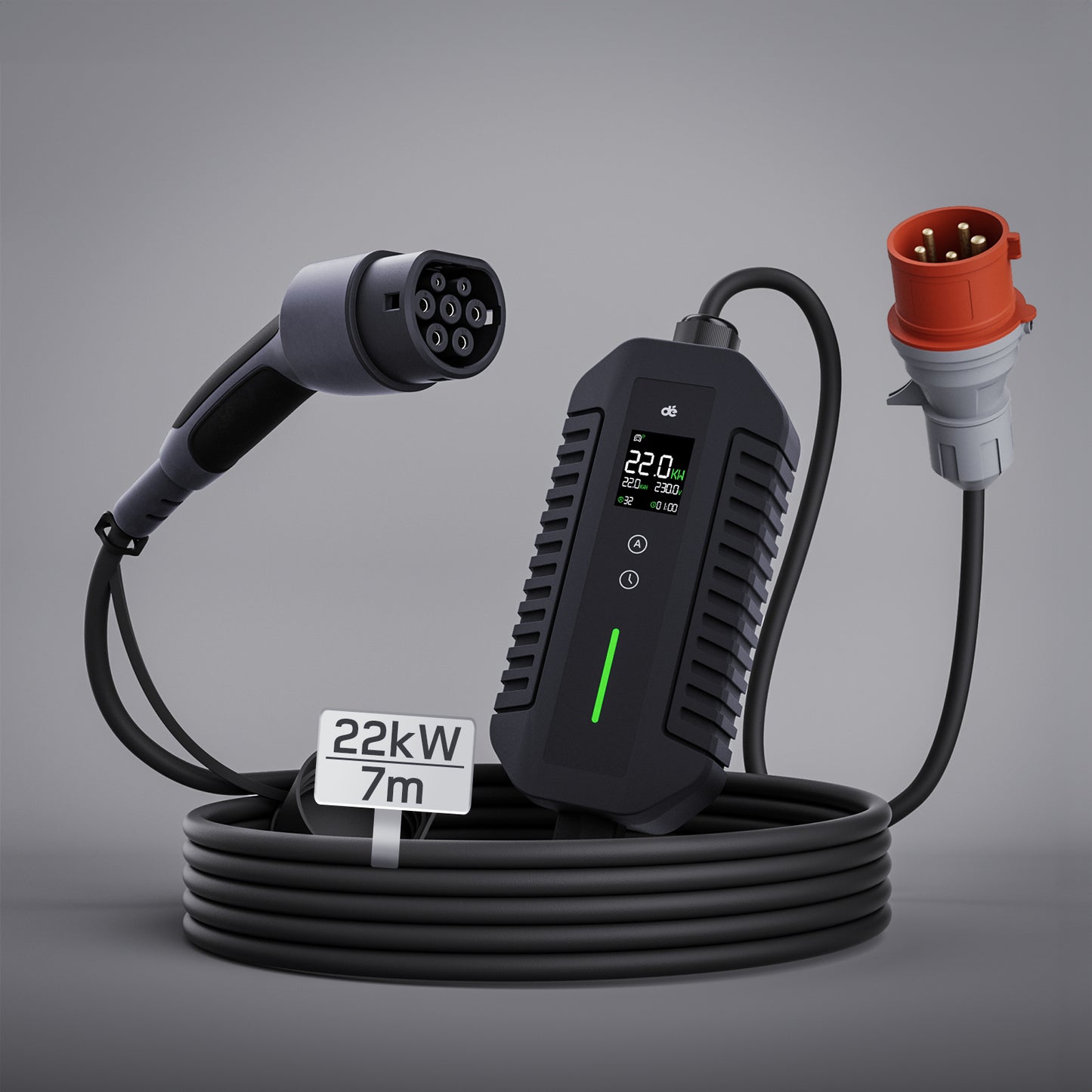 dé Typ 2 Ladekabel CEE 22kW T2 DE_dé