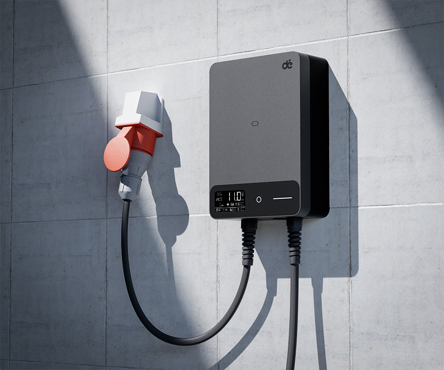 dé Typ 2 Wallbox 11 kW direkt vor Ort