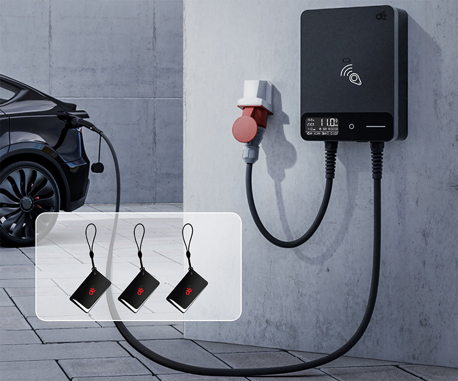 dé Wallbox 11 kW mit allem Zubehör