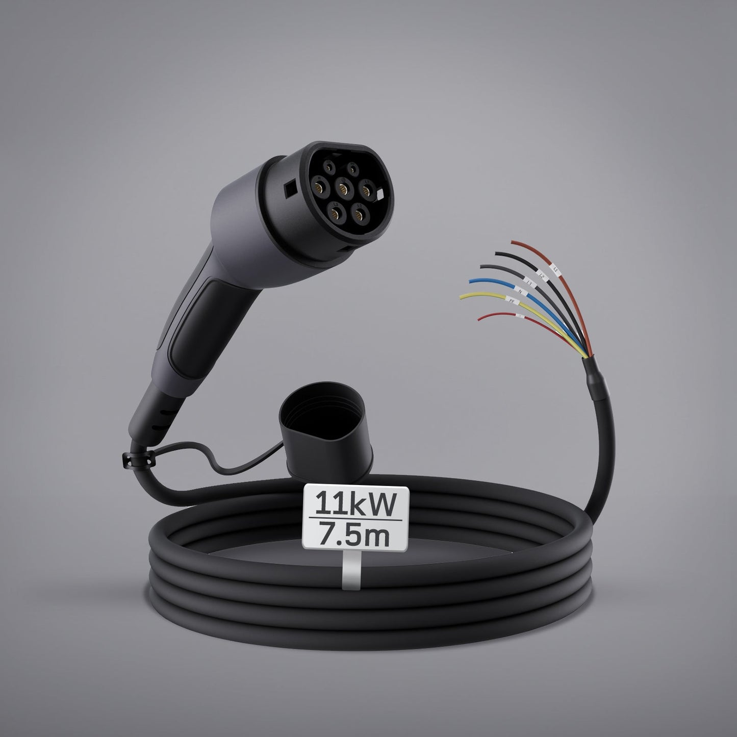 Typ 2 Ladekabel Offenes Ende 11kW