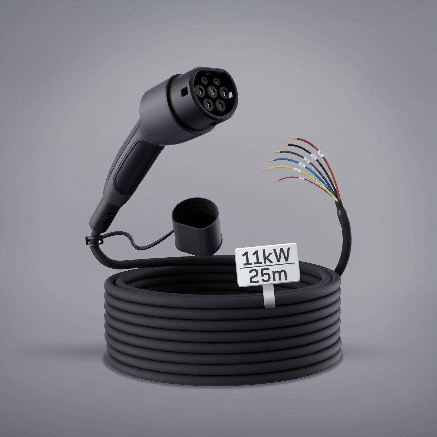 Typ 2 Ladekabel Offenes Ende 11kW