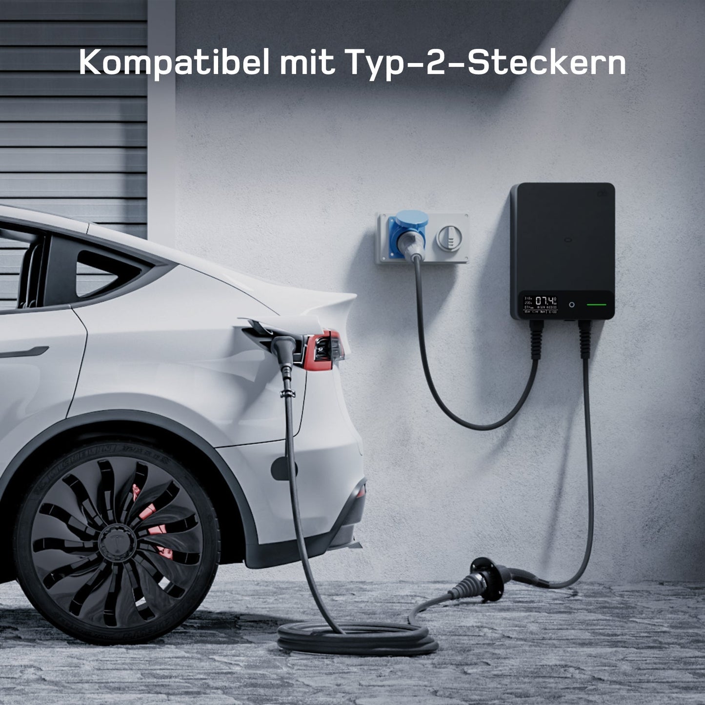 Typ 2 Verlängerungskabel 7kW DE_dé