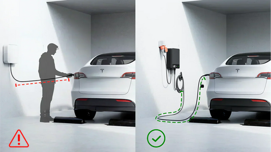 Wie wählt man die richtige Kabellänge und den Installationsort für eine Wallbox?