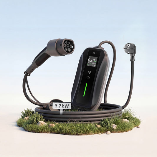 dé Ladekabel Typ 2 Schuko 3,68kW