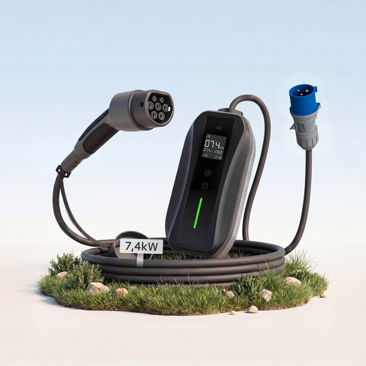 dé Ladekabel Typ 2 CEE 7,4kW T1