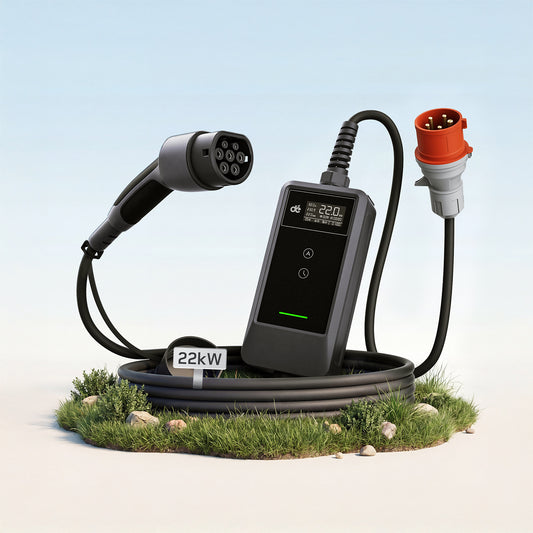 dé Typ 2 Ladekabel CEE 22kW mit APP