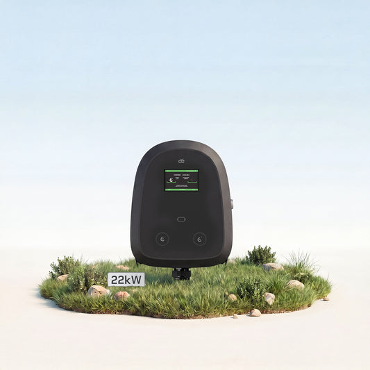 dé 2×22 kW Dual Wallbox mit APP & RFID-Steuerung