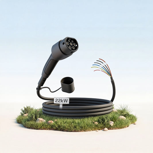Typ 2 Ladekabel Offenes Ende 22kW