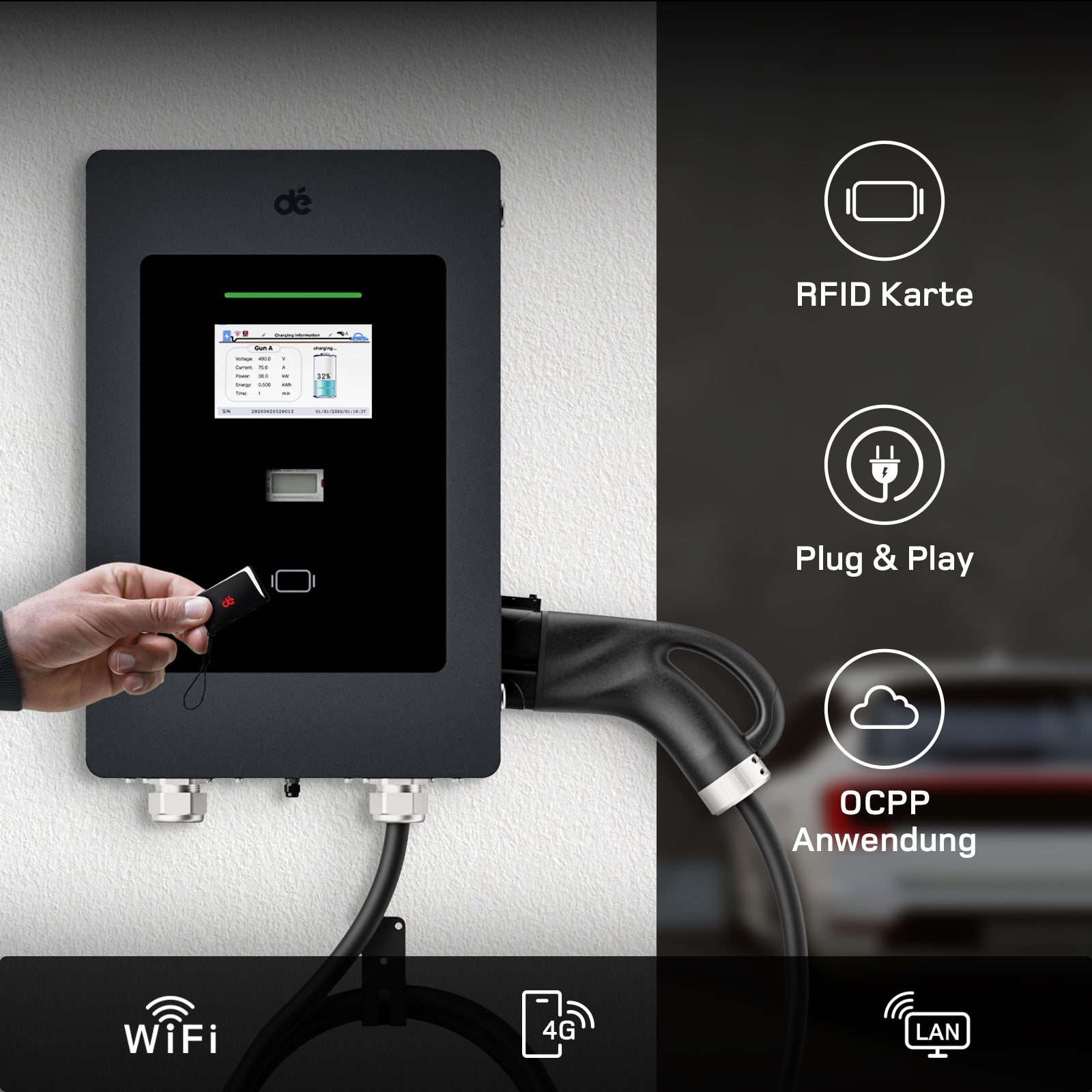 30kW DC-Schnellladegerät DE_dé