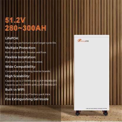 Batteriespeicher LiFePO4 15kWh