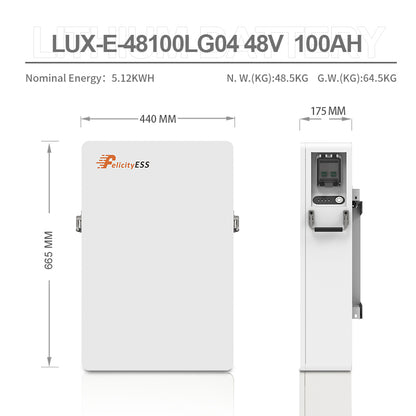 Batteriespeicher LiFePO4 5kWh