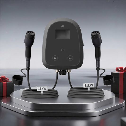 dé 2×11 kW Dual Wallbox mit APP & OCPP/RFID-Steuerung depow.de