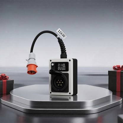 dé Mobile Wallbox 11kW mit App, Stromzähler & Typ 2 – flexibel & ohne Elektriker DE_dé