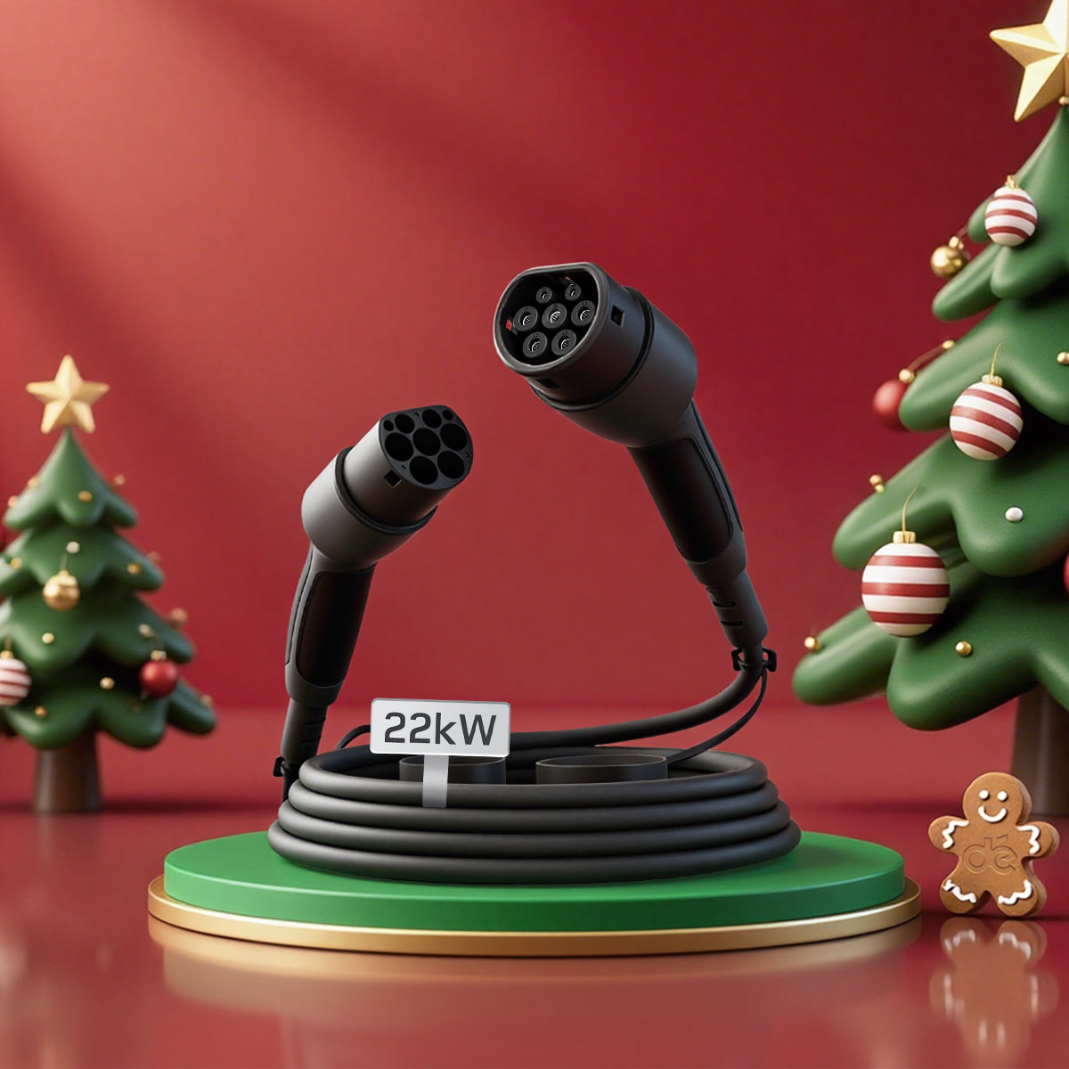 dé Typ 2 Ladekabel 22kW DE_dé