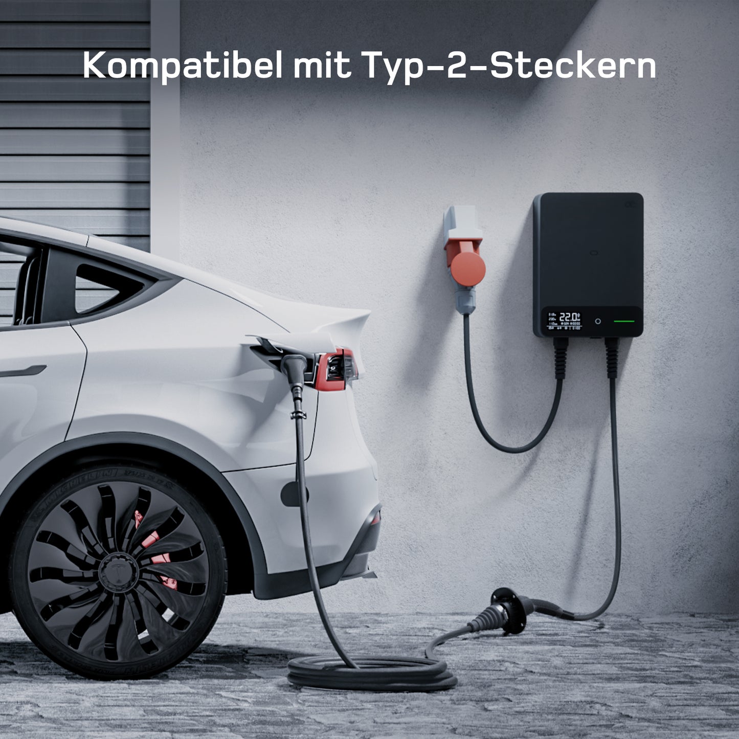 Typ 2 Verlängerungskabel 22kW