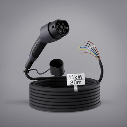 Typ 2 Ladekabel Offenes Ende 11kW