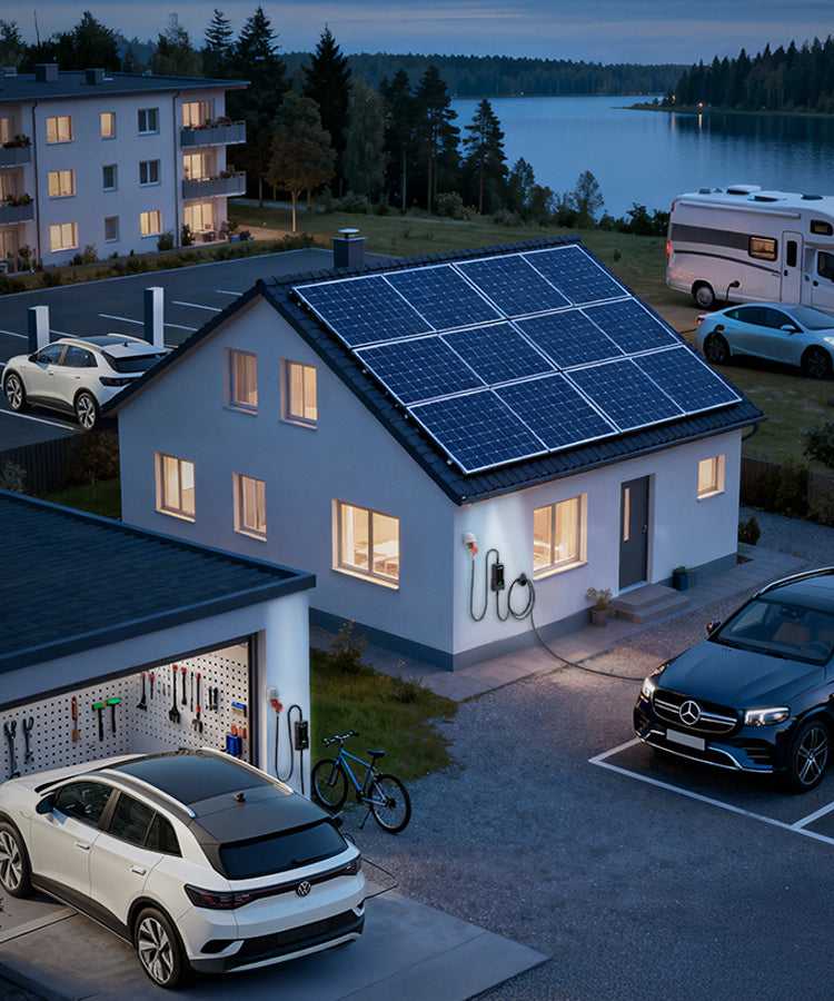 dé 11kW All-in-One Ladestation