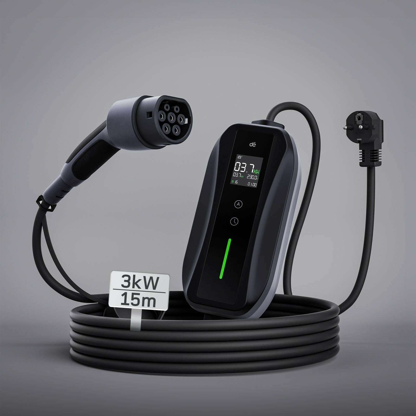 dé Ladekabel Typ 2 Schuko 3,68kW DE_dé