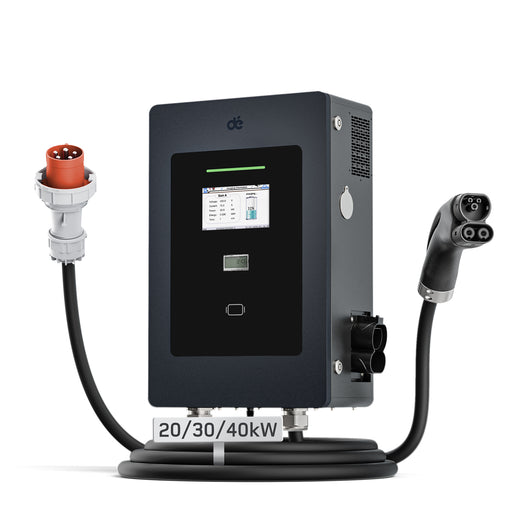 dé 20/30/40kW DC Wallbox – Flexible Ladelösung für gewerbliche Anwendungen mit OCPP und CCS