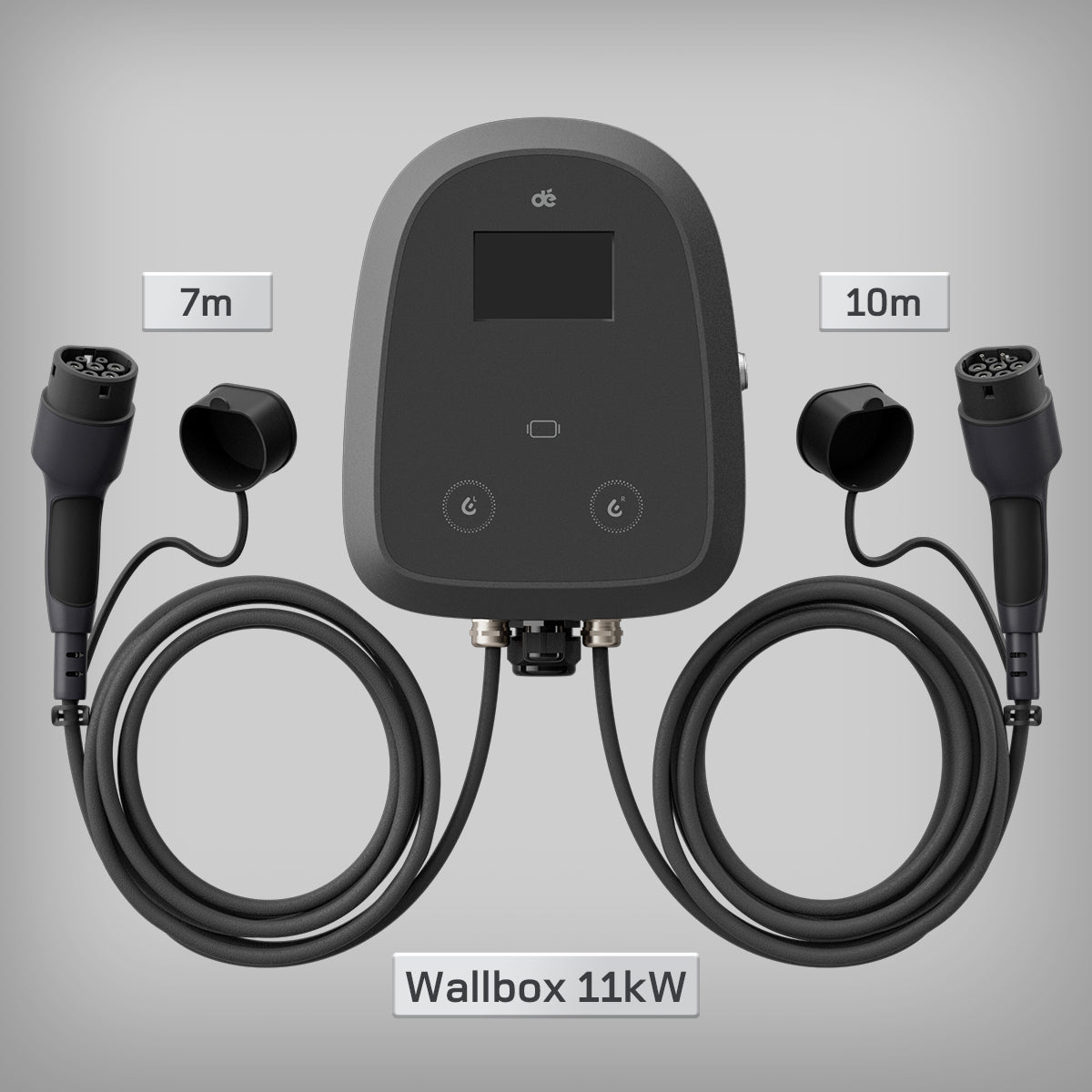 dé 2×11 kW Dual Wallbox mit APP & OCPP/RFID-Steuerung depow.de