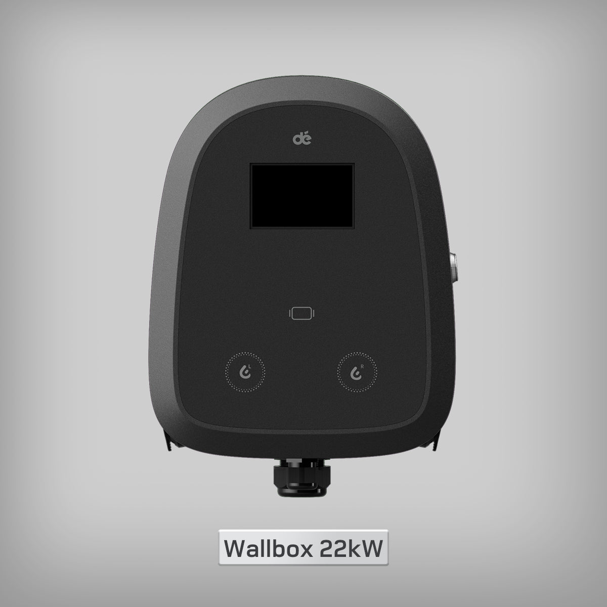 dé 2×22 kW Dual Wallbox mit APP & OCPP/RFID-Steuerung depow.de