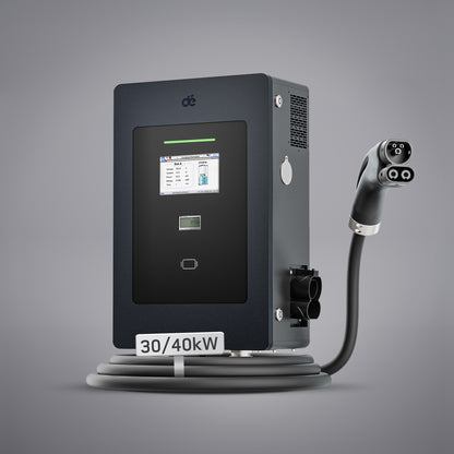 dé 30/40kW DC Wallbox für Zuhause – Schnellladen mit CCS und OCPP DE_dé