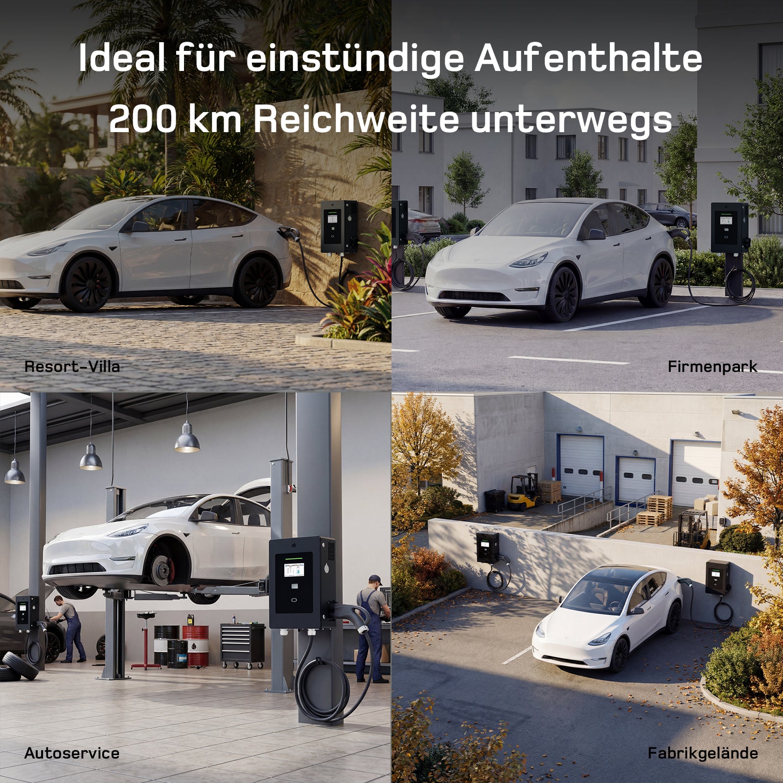 dé 30/40kW DC Wallbox für Zuhause – Schnellladen mit CCS und OCPP DE_dé