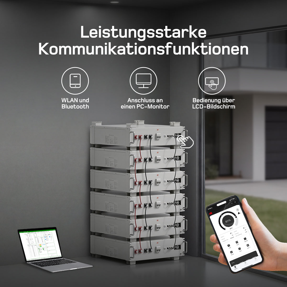 dé 5120 Wh LiFePO4 Batterie DE_dé