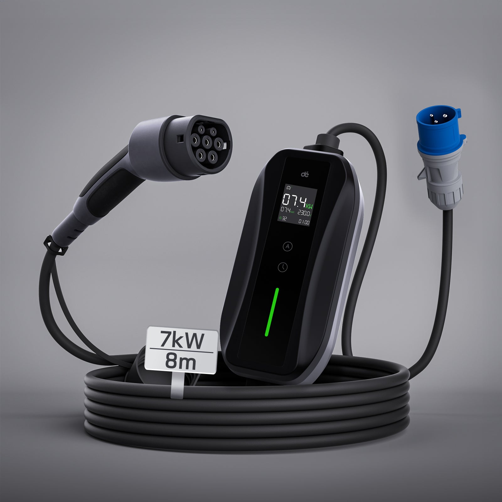 dé Ladekabel Typ 2 CEE 7,4kW T1 DE_dé
