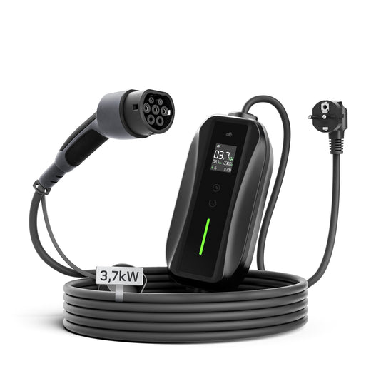 dé Ladekabel Typ 2 Schuko 3,7kW