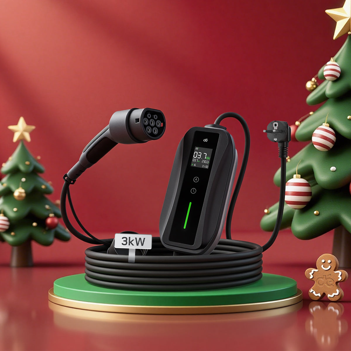 dé Ladekabel Typ 2 Schuko 3,68kW DE_dé