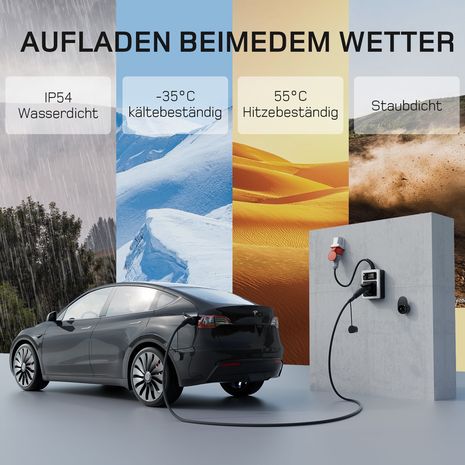 dé Typ 2 Ladekabel 22kW