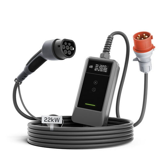 dé Typ 2 Ladekabel CEE 22kW mit APP