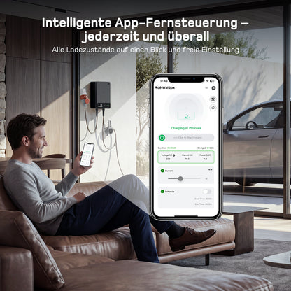 dé Wallbox 11 kW Typ 2 mit App & RFID