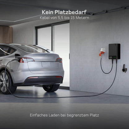 dé Wallbox 11 kW Typ 2 mit App & RFID