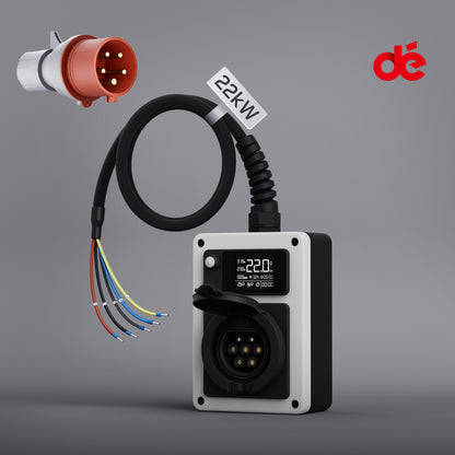 dé Mobile Wallbox 11kW Offenes Ende