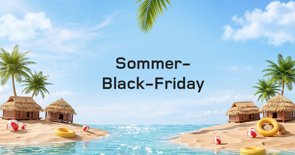 Sommer Black Friday Newsletter Anmeldung