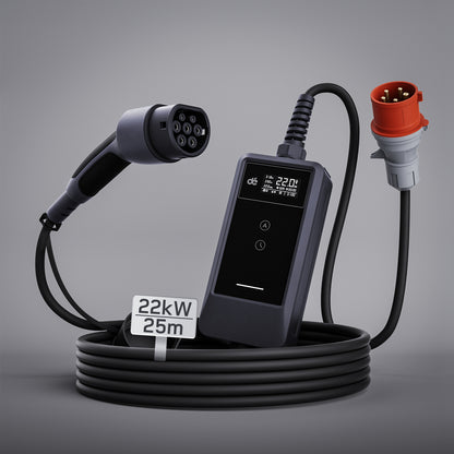 dé Typ 2 Ladekabel CEE 22kW mit APP DE_dé