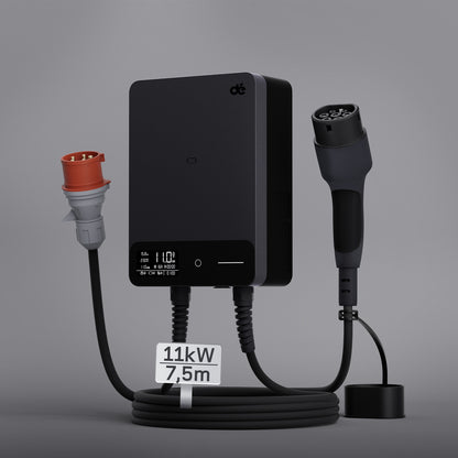 dé Wallbox 11 kW Typ 2 mit App & RFID DE_dé